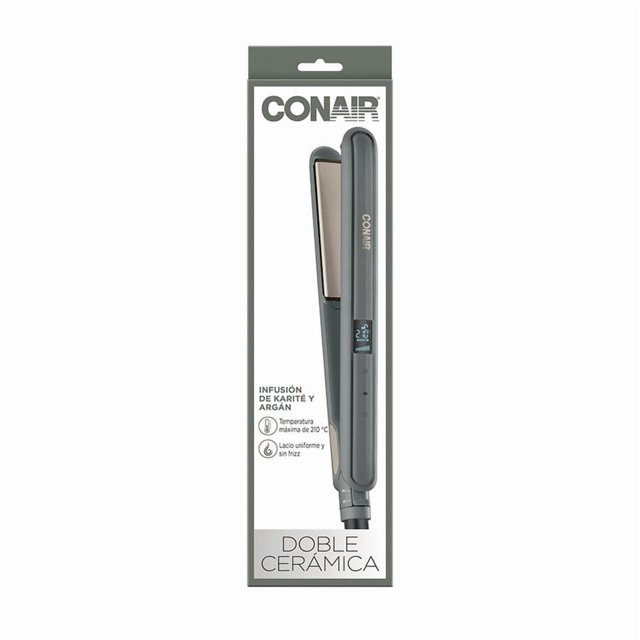 Alaciadora Conair 1 " Doble Cerámica Argán Karite