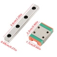 thumbnail image 4 of Linear Motion Rail, Linear Rail Shaft Guide Slider LML7B Miniature 7mm Width + Slide Block For CNC Machine Routers And DIY, Linear Motion Guides, 4 of 8