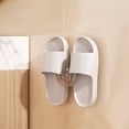 thumbnail image 4 of Bathroom Slipper Rack No Punching Suction Cup Type Toilet Wall Drainage Slipper Storage Hook Can Hang A Pair Of Slippers, 4 of 6