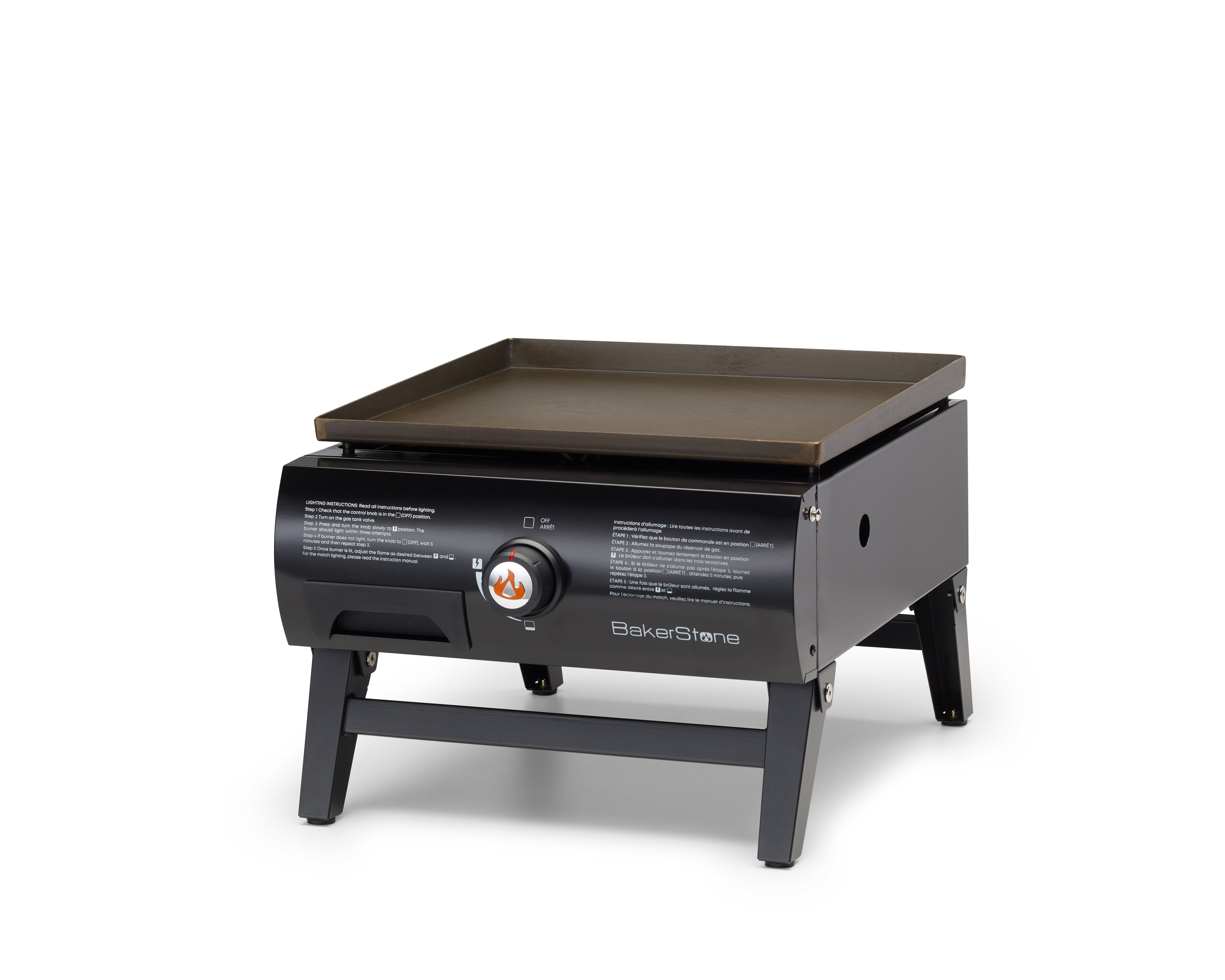 BakerStone Basics Series Portable Gas Pizza Oven and Griddle Combo