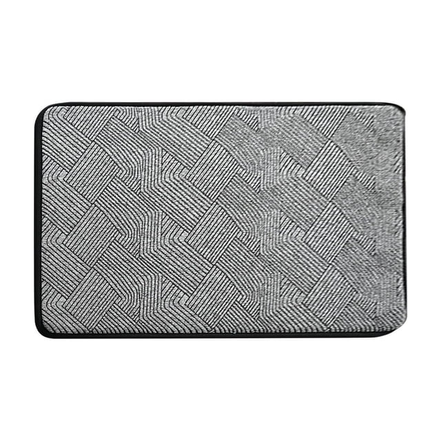 Alfombrilla antideslizante para baño, alfombrilla absorbente para ducha, alfombra de secado rápido para cocina, felpudo lavable a máquina para entrada, alfombra suave de poliéster para dormitorio.