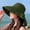 Army Green, variant on Women's Summer Hat for The Sun Wide Brim UV Neck Protection Solar Beach Hats Foldable Ponytail Travel Sun Panama Caps Gorras