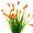 Orange, variant on Artificial Outdoor Flowers 2Pcs, Faux Greenery Bush, Uv Resistant Plants for Garden Balcony