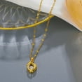 thumbnail image 4 of Fmlxio Necklaces for Women Women Necklace Necklace Female-set Zircon Collarbone Chain Fashion All-match Necklace on Clearance, 4 of 9