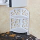 thumbnail image 5 of Estante triangular de almacenamiento para baño sin taladros: estante esquinero para papel higiénico y cosméticos, organizador multifuncional, diseño de plástico blanco, ahorra espacio en espacios peq, 5 of 6