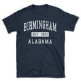 thumbnail image 1 of Birmingham Alabama Classic Established Men's Cotton T-Shirt, 1 of 1