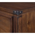 thumbnail image 6 of Baton Rouge 2 Drawer File Cabinet in Brushed Walnut Finish in Engineered Wood, 6 of 13