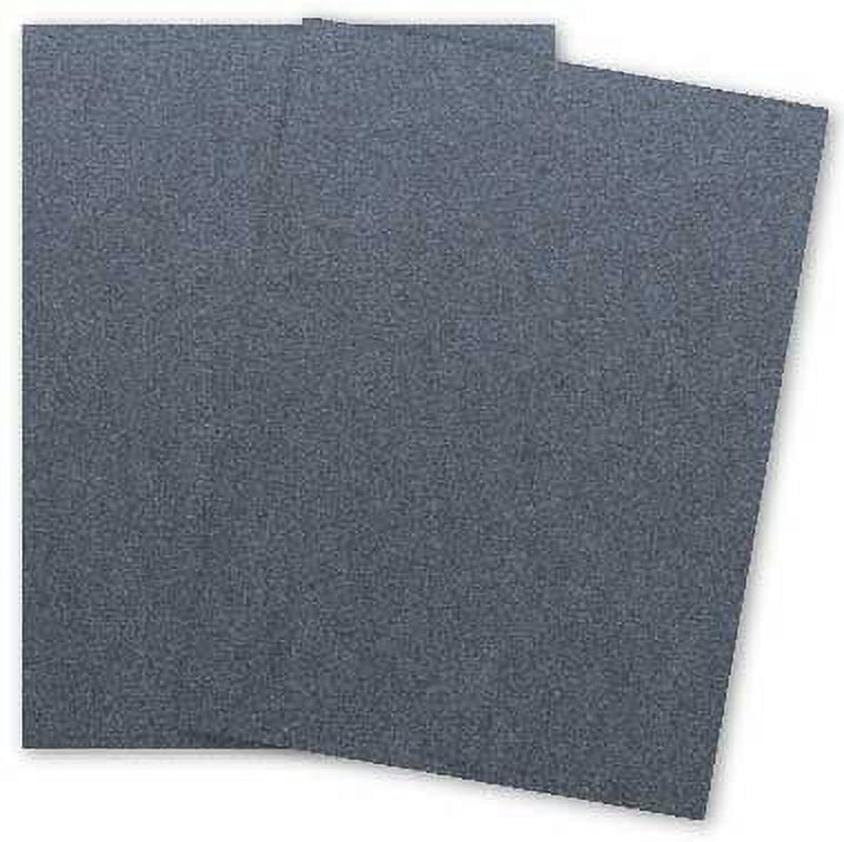 Metallic DARK GRAY ANTHRACITE 8.5X14 (Legal) Paper 32T Lightweight Multi-use - 200 PK -- Pearlescent 8-1/2-x-14 Foldable Everyday Metallic Paper for Business, Designers and DIY Projects