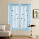thumbnail image 4 of Uuiauoio Butterfly Window Panels Drapes Curtains Sheer Voile Tulle 39.37×51.18in Door Window Sheer Curtain Panel Butterfly Print Sheer Curtains for Bedroom Living Room Balcony, 4 of 7