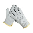 thumbnail image 2 of Glove de soldadura Firéngueo de cuero r de cuero do Reuning Kitchen Daddy regalo Gris, 2 of 8