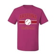thumbnail image 2 of Wild Bobby City of Arizona Baseball Fantasy Fan Sports Men's T-Shirt, Fuschia, 4X-Large, 2 of 6
