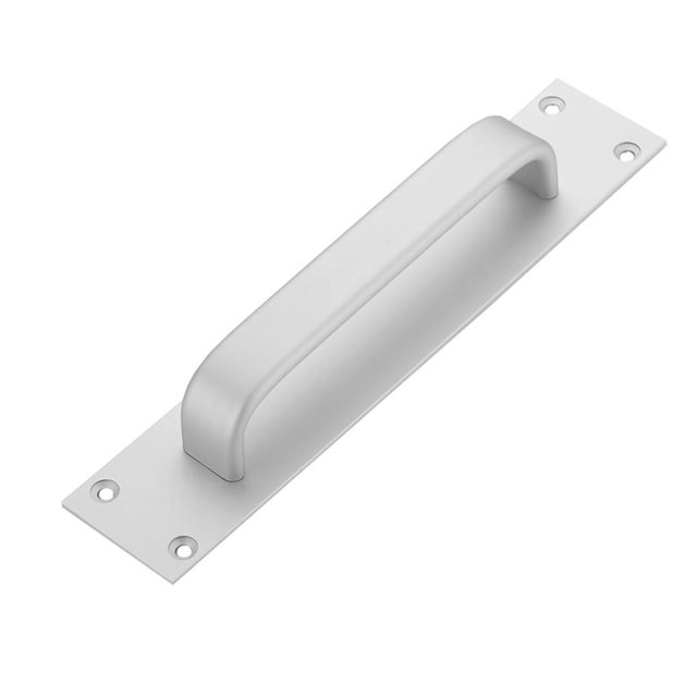 Scienceny Manija del gabinete Hogar Cocina Dormitorio Puerta Ventana Cajón Tirador Barra Agarre Aleación de aluminio, Plata Type2 NO2 Scienceny TO000014-02B
