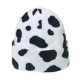 thumbnail image 2 of Animal Print Beanie Hat Fashion Knitted Skull Cap Unisex Double Layer Winter Hats, 2 of 8