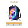thumbnail image 6 of Yuyamidu Cool Soccer Ball 4 Piece Kids Backpack Set 17 Inch with Lunch Bag Pencil Case and Water Bottle Carrier School Backpack for Elementary and Middle School, 6 of 7