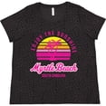 thumbnail image 3 of Inktastic Summer Enjoy the Sunshine Myrtle Beach South Carolina Pink Women's Plus Size T-Shirt, 3 of 5