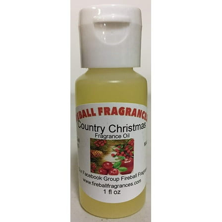 Country Christmas Scented Oil by Fireball Fragrances - 1 Oz Bottle