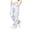 White-c, variant on LRen Girls Sweatpants Kids Cargo Pants Preppy Wide Leg Baggy Sweat Pants Teen Joggers Casual Preppy Back To School Trousers with Pockets 5-14 Years