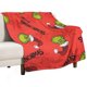 thumbnail image 1 of Manta de tela de superficie vertical súper suave de varios tamaños de Grinch, acogedora y cálida, adecuada para cama, sofá, campamento, viajes, para todas las estaciones, liviana y compacta de 50 x, 1 of 8