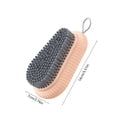 thumbnail image 3 of Laundry Shoe Brush, Soft Bristle Cleaning Scrubber with Hanging Hole, Multi-Purpose Brush for Shoe Sink Stove Countertop, Kitchen Bathroom Household Cleaning Tool, 3 of 6