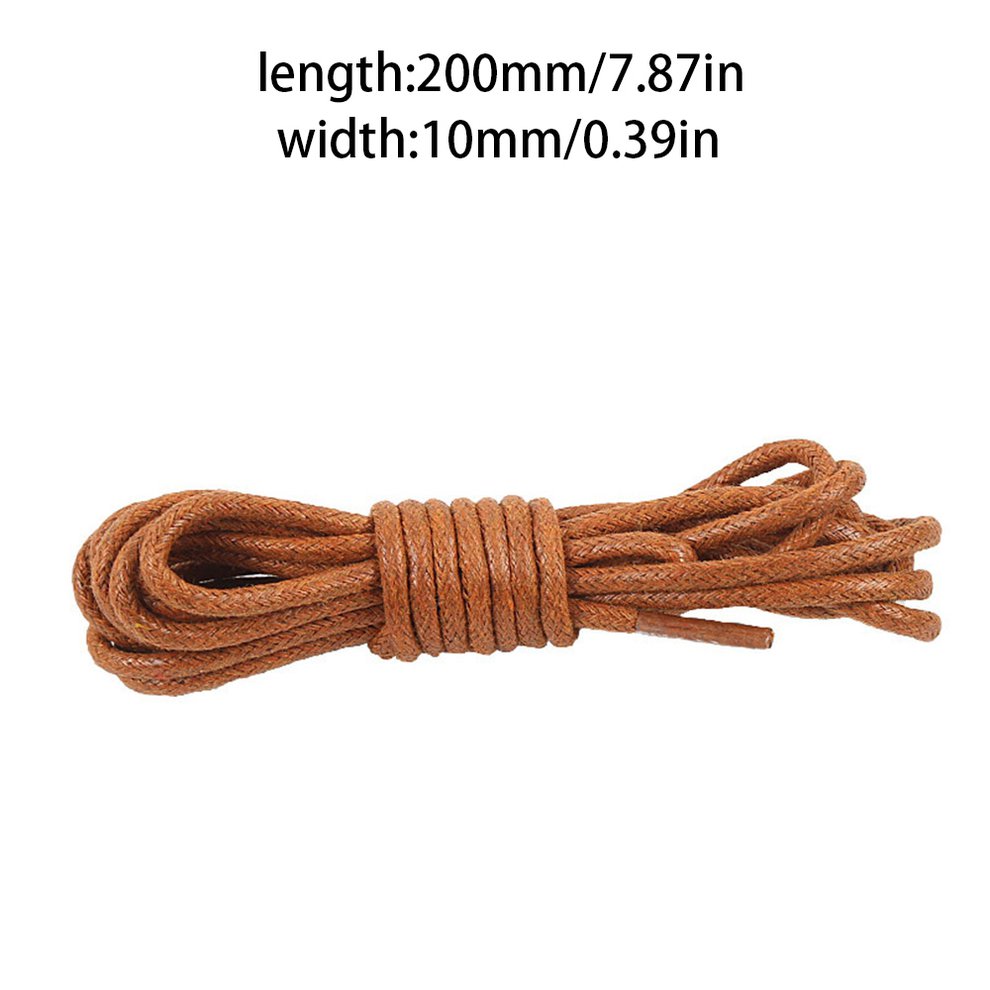 Round Waxed Shoelaces for Shoes Round 