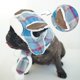 thumbnail image 5 of Disfraz de perro toro: capucha cálida con solapa para orejas para mascotas, bufanda cálida para mascotas, traje de perro para invierno, Halloween, fiesta de cumpleaños de Navidad, 5 of 5
