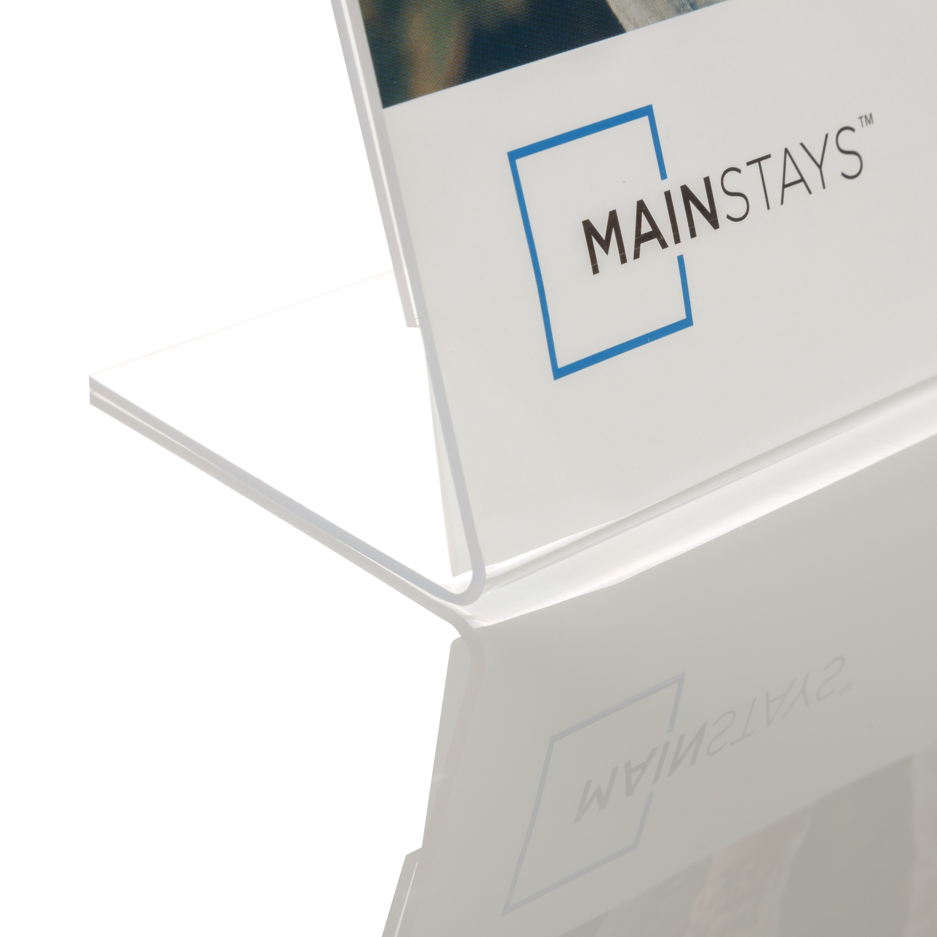 Mainstays 5" x 7" Clear Acrylic Self Standing Tabletop Picture Frame