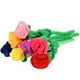 thumbnail image 4 of 7pcs 30cm Rose Peluche de peluche Rose Dolls Simulación Rose Bouquet Regalo en el Día de San Valentín Flor para el amante (color mezclado), 4 of 6