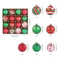 thumbnail image 3 of Christmas Clearance Sale,Christmas Decor,Accessories Painted Christmas Balls,Holiday Decor for Christmas Tree,Hanging Ornament for Thanksgiving Wedding Party Holiday Home Birthday Wreath Decor,A, 3 of 6