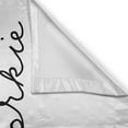 thumbnail image 3 of Ambesonne Yorkie Kitchen Curtains, I Love My Yorkie Terrier, 55"x39", Black White Red, 3 of 3