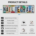 thumbnail image 3 of Vintage Nail Tech Ave Street Signs Nail Room Decor Nail Salon Decor Nail Tech Decor Home Farmhouse Bar Cafe Gifts Tin Metal Sign16 X 4 Inches (Nail Tech Ave Metal Sign), 3 of 5