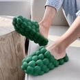 thumbnail image 4 of Massage Bubble Slides Slippers for Women Men, Funny Lychee Non-slip Spa Slippers,Gym House Slippers Shower Bedroom Slippers, Soft Pillow Stress Relief Slide,Reflexology Sandals for Ladies, 4 of 10