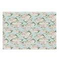thumbnail image 1 of Shabby Flora Cutting Board, English Gardening Plants Antique Victorian Fashion with Polka Dots, Decorative Tempered Glass Cutting and Serving Board, Large Size, Multicolor, by Ambesonne, 1 of 1