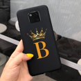 thumbnail image 1 of Letters Matte Case For Huawei Mate 20 Pro Cover For Huawei Mate20 20Pro LYA-L29 HMA-L29 Bumper Shockproof Funda Soft Silicone b Mate 20 Pro, 1 of 6