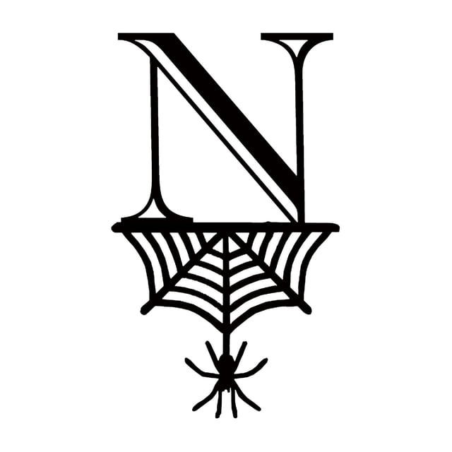 Xihbxyly Decoración de Letras de Halloween, 26 Etiquetas Colgantes con El Alfabeto, Diseño de Telaraña, Decoración Versátil para El Hogar y La Oficina, Ambiente Festivo, Opción de Regalo Ideal, Tamañ