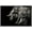 BLACK, variant on wall26 Framed Canvas Print Wall Art Duotone Dark Elephant Family Trio Portrait Nature Animals Photography Realism Rustic Scenic Landscape Colorful for Living Room, Bedroom, Office - 16"x24"