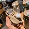thumbnail image 5 of 530/750 Mug With Straw Steel Thermal Insulation Straight Cup Thermal Water Bottle Tumbler Thermocup 1pcS, 5 of 6