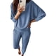 thumbnail image 1 of Conjunto Deportivo PRETTYGARDEN para Mujer 2 Piezas en Punto Canalé, 1 of 8
