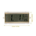 thumbnail image 4 of Multifunctional Wall Clock with LCD Display, Lunar and Perpetual Calendar, Digital Clock for Home and Office, 4 of 6