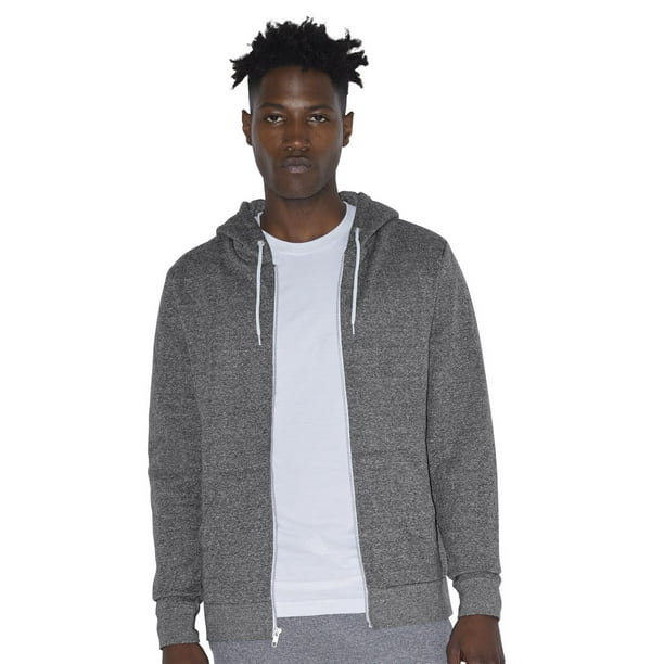 Download American Apparel - Unisex Mock Twist Zip Hoodie - Walmart ...