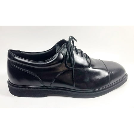 Rockport Men's Cap Toe Oxford Leather Shoes APM77791, Black - Size 12W