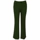 thumbnail image 3 of Pantalones de vestir Prolriy para mujer, rectos, formales, con bolsillos, cintura alta y trabillas, ideales para negocios y ocio, color verde XXL., 3 of 4