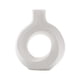 thumbnail image 1 of Florero de ceramica Perfecl Arreglo floral circular decorativo blanco L, 1 of 8
