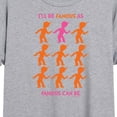 thumbnail image 3 of I'll Be Famous - Women's Oversized T-Shirt, 3 of 6