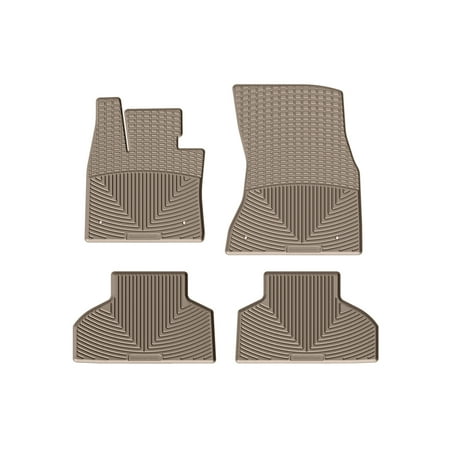 WeatherTech All-Weather Floor Mats compatible with BMW X6 50i, X5 35d, X5 50i, X5 35i, X5 M, X5 40e - 1st & 2nd Row, Tan