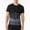 Black, variant on Mens T-Shirts Crew Neck Summer Casual Short Sleeve Solid Pink Shirts for Men Size 5XL