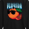 thumbnail image 3 of Instant Message - Florida, The Sunshine State Orange - Toddler & Youth Long Sleeve Graphic T-Shirt, 3 of 6