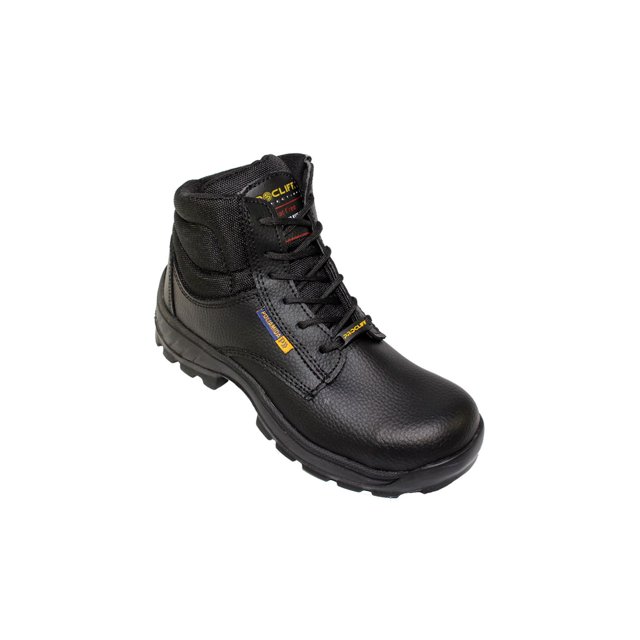 BOTAS INDUSTRIALES LEON HOMBRE CABALLERO NEGRO PIEL 0333 LEON 0333p