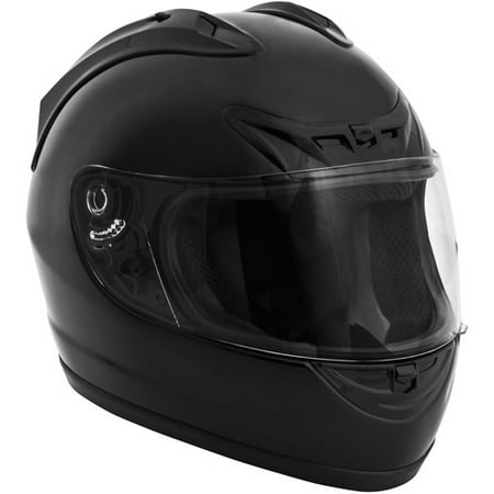 Fuel Helmets, Full-Face Helmet, Matte Black, Sizes S to