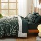 thumbnail image 4 of Forest Green Queen Juego de edredón - 7 Piezas Floral Juegos de cama Queen Cama en un, 4 of 4