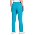 thumbnail image 5 of longantii Scrub Bottoms for Women Stretch Straight-Leg Cargo Pant Nursing Soft Uniform Scrub with Side Pockets Turquoise XXL, 5 of 6